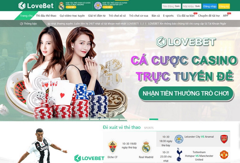 Đăng ký tài khoản Lovebet không mất phí